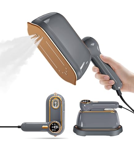 Amazon | スチームアイロン 衣類スチーマー ハンガーにかけたまま シワ